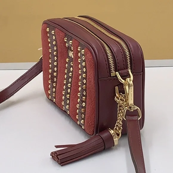 MICHAEL KORS SMALL MIXED - MEDIA CAMERA BAG - Picture 4 of 16